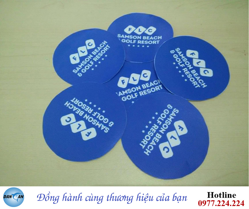 In tem decan cho sự kiện của FLC Sầm Sơn Thanh Hóa