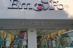 Thiết kế, thi công biển quảng cáo cho Shop Emspo