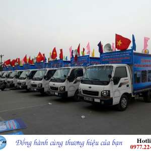 Trang trí xe tuyên truyền, cổ động về “quản lý vệ sinh an toàn tỉnh Thanh Hóa” Tết Mậu Tuất 2018